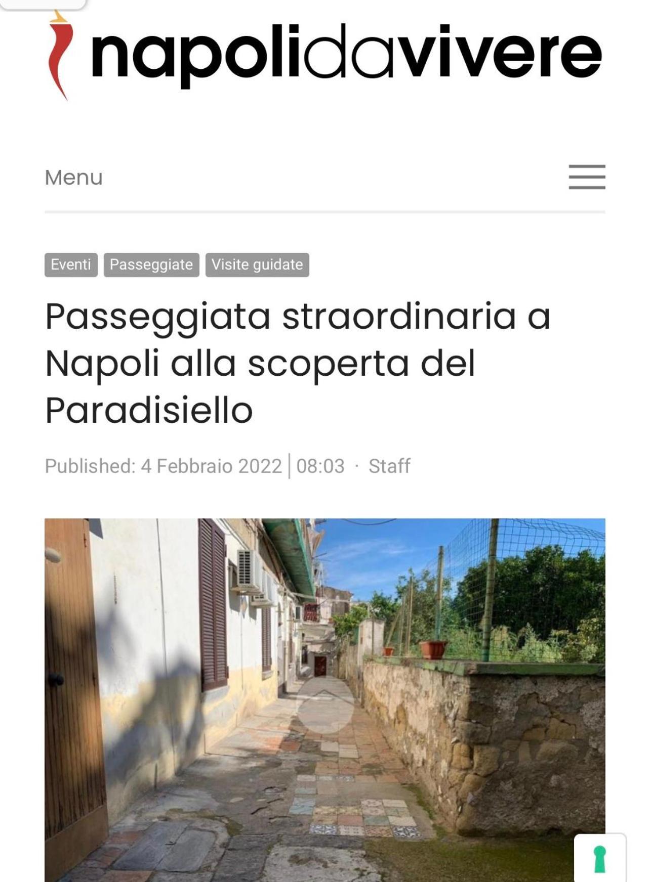 Villa L'Oasi Di Luis Neapel Exterior foto